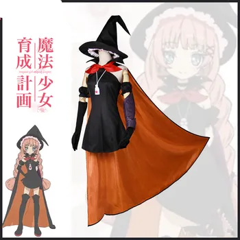 Магически Момиче, Поднимающая Проект Аниме cosplay Мурота Цубаме Максимална Скорост на Хелоуин жена Японски cosplay костюм вещица