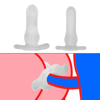 Удължител Ануса от Секс Стоки Секс Играчки за Жени, Мъже, Гей, TPE Кухи Анален Включете Прозрачен Ануса Разширяване Масажор на Простатата