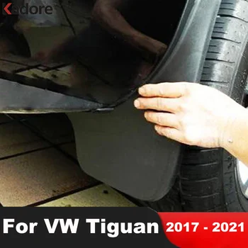 Автомобилни Калници, Калници, Тампон Върху Крилото За Volkswagen VW Tiguan 2017 2018 2019 2020 2021, Аксесоари За Защита на Колелата От Брызговиков