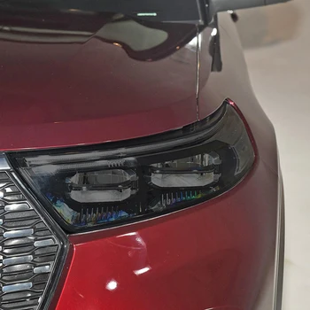 За Ford Explorer 2020 U625 2021 аксесоари за автомобилни фарове защитно фолио Опушен-черен цвят, увита винил прозрачен стикер от TPU