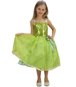 костюми феи, бебешки дрехи за изпълнения, костюми на принцеси, зелена рокля на рожден ден за танци, рокля за парти в чест на рождения ден за момичета