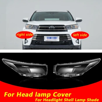 Заявление За Toyota Highlander 2018-2020 Прозрачен Капак фарове Лампа на Предния Фар Тяло Лампион Обектива на камерата