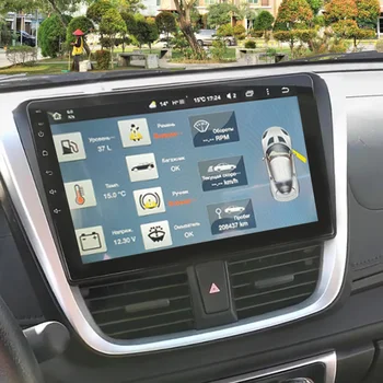 Авто Плеър на Android за Toyota Vios YARIS 2016-2019 Стерео Мултимедия Безжичен Carplay БТ WIFI GPS Радио Главното Устройство Гореща разпродажба