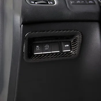 Shenlao Въглеродни Влакна ABS Авто Електрически Ключ на Задната Врата Декоративна Рамка за Infiniti Q50 Q50L автомобилни аксесоари