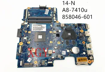 Оригиналната дънна платка за лаптоп HP Series 14-an 858046-601/001 6050a2822801-mb-a01 R5m1-30 2 GB графичен процесор A8-7410u 100% тест ОК