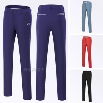 Панталони за голф за жени през есента и зимата, дишащи зреещи, разтеглив, тесни спортни панталони