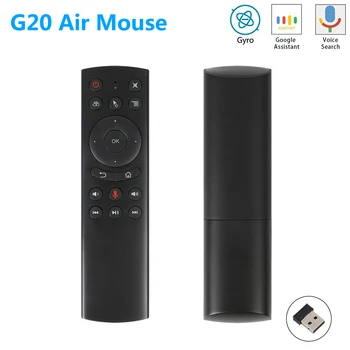 G20 2,4 G безжични гласови дистанционно управление за на цифрови декодери air mouse G20S Google voice search IR обучение за X96 Mini H96 MAX X99