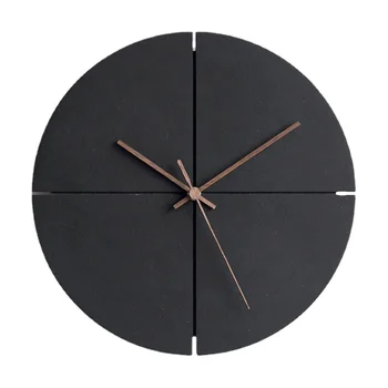 Черни Големи Стенни Часовници С Модерен Дизайн Необичаен Кухненски Безшумен Часовников Механизъм Начало Декор Reloj De Pared Интериорен Дизайн Подарък
