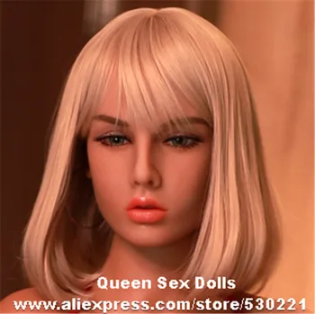 Женски Манекени TPE Секс-Кукла Главата С Функция за Орален Секс За цялото тяло секси силиконови кукли, Играчки За Мъже