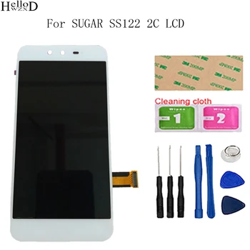 Смяна на LCD дисплей и сензорен Екран За SUGAR SS122 2C Дисплей LCD сензорен Екран Резервни Части + Инструменти