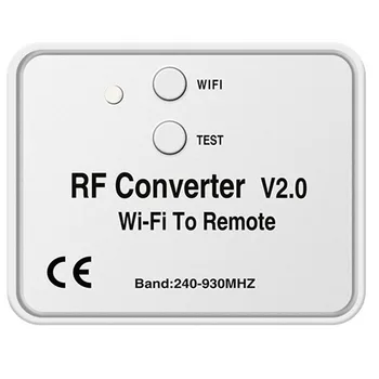 Универсален Ключ Wi-Fi Дистанционно Управление 433 Mhz WiFi в Радиочестотни Конвертор Мултичестотно Гъвкави Код за Дистанционно Управление на гаражни врати