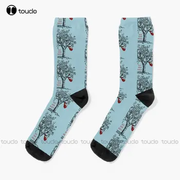 Твърде добре 10 Минутна версия на Чорапи Бели Чорапи Персонализирани Обичай Унисекс Възрастни Юношески Младежки Чорапи С Дигитален Печат 360 ° Градинска Облекло