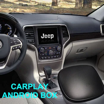 YouTube Netfix Android 9 Plug N Play Мини Безжична CarPlay Ai Box За Jeep Grand Cherokee 2016-2020 Смарт-Видео