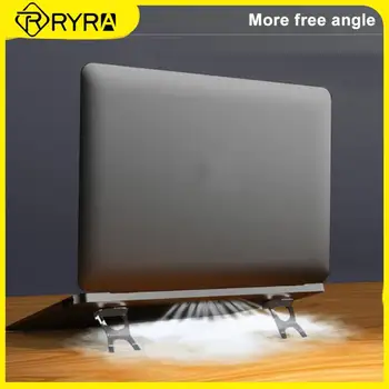 RYRA Малка Поставка За Лаптоп Скрит Тенис на Притежателя Сгъваема Поставка От С Сплав, Съвместими С 10-18 Инчов монтиране на стена За Отвеждане на Топлината