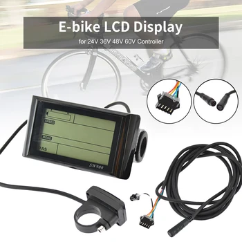 Отличен Мотор LCD-Панел за Управление на Практически богат на функции Лесна за Каране на Велосипед Е-Велосипедна Дисплейная Панел Велосипедна Бързо Панел