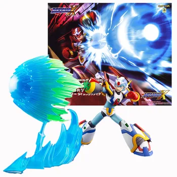 Истински Аниме Фигурка Рокмена Megaman X Force Armor Rising Fire Са Подбрани Модел Орнамент Аниме Фигурки, Играчки За Деца