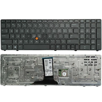 НОВАТА АМЕРИКАНСКА клавиатура за лаптоп HP EliteBook 8760w 8770w 701454-171 NSK-HXFPV с указательной дръжка