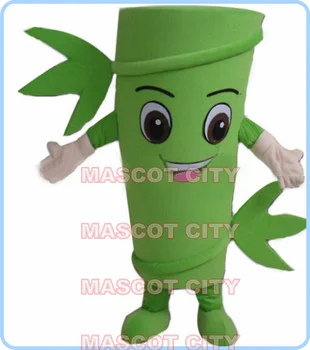 ТАЛИСМАН бамбук талисман костюм на едро за продажба на възрастен размер карикатура бамбуковое дърво тема аниме cosplay костюми за карнавал 2798