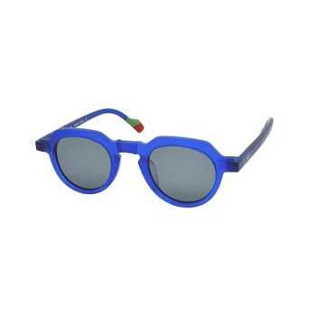 Поляризирани Слънчеви Очила Ръчно Изработени С Грешен Многоугольником, Мат Изумрудено-Зелени Персонални Слънчеви Очила
