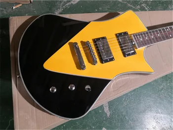 Armada два цвята синьо-черен с жълто-черни електрически китари с самоблокирующимися струни с веерной вмъкна в наличност 62