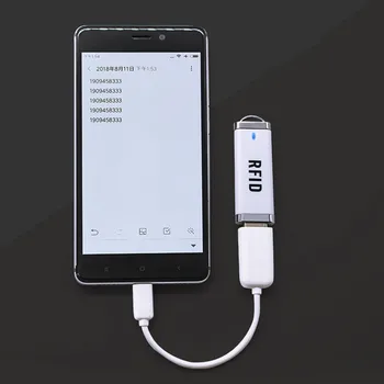 R60D Дальнобойный 125 khz Микро-Малък USB RFID Четец за телефон или компютър с Android
