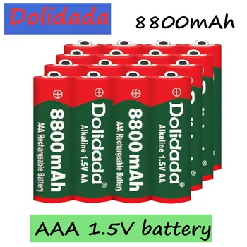 1,5 ААА акумулаторна батерия 8800 mah AAA от 1,5 Нова Алкална батерия за led играчки AAA батерия