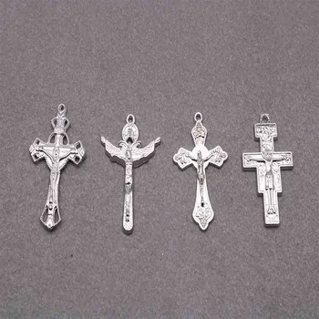 10 религиозни православни суспензии с кръст. Аксесоари за православната мини-cross